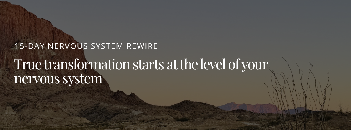 15-Day Nervous System Rewire